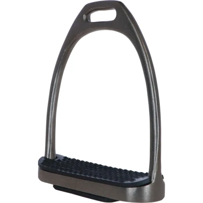 Abbildung von Harry&#039;s Horse Steigbügel fillis RVS Black steel 12cm
