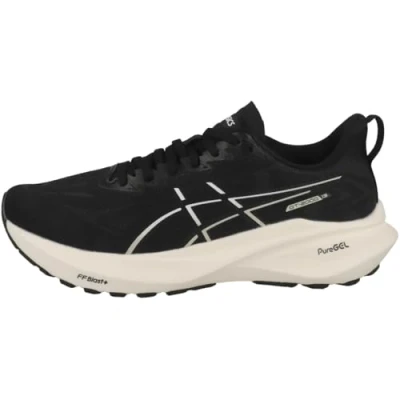 Abbildung von Asics GT2000 13 Laufschuh Stabilität, Damen, Größe: 41.5, Black/white Schuhe