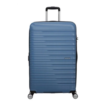Abbildung von American Tourister Flashline Spinner 78/29 Exp Tsa Coronet Blue Koffer mit 4 Rollen Weichgepäck