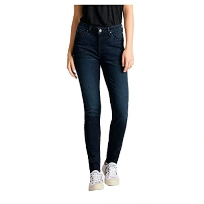 Abbildung von Lee Scarlett HIGH Jeans Skinny Fit, Damen, Größe: 29x35, Worn ebony