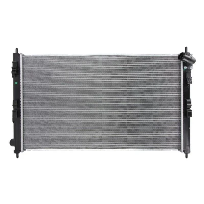 Abbildung von NRF 53753 Kühler, Motorkühlung Aluminium 700 408 16 Kühlrippen gelötet MITSUBISHI: Outlander 2 SUV