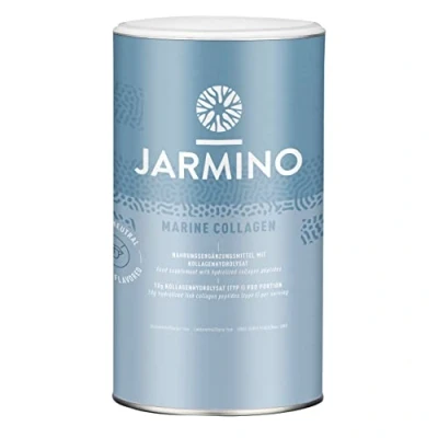 Abbildung von Marine Kollagen Pulver 30 Portionen Collagen Hydrolysat Peptide Geschmacksneutral JARMINO 300g