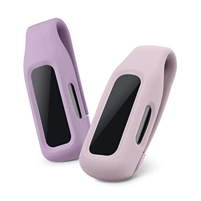 Abbildung von kwmobile Clip Halter kompatibel mit Fitbit Inspire 3 / 2 Ace Silikon Fitnesstracker Halterung ohne Tracker