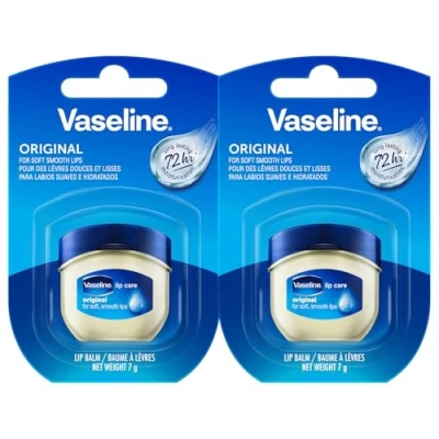 Abbildung von Vaseline Lip Therapy Das Original Pflegender Lippenbalsam für optimale Feuchtigkeit (Original (2er Pack))