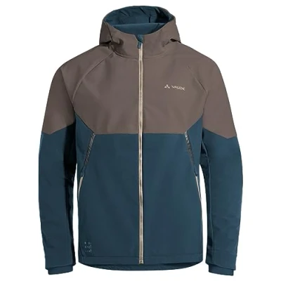 Abbildung von Vaude Qimsa Softshelljacke, Herren, Größe: Small, Coconut/dark sea