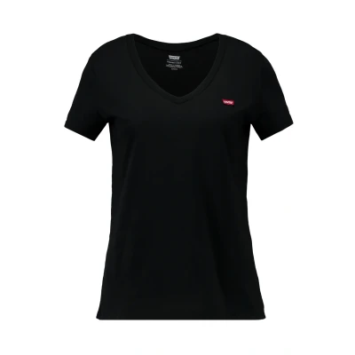 Abbildung von Levi&#039;s Perfect Tshirt print, Damen, Größe: XS, Caviar