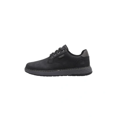 Abbildung von Skechers Herren Garlan Sneaker, Schwarz Synthetik, 45 EU