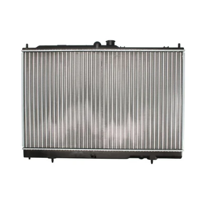 Abbildung von THERMOTEC D75016TT Kühler, Motorkühlung für Fahrzeuge mit/ohne Klimaanlage 425 688 18 Schalt /optional Automatikgetriebe Kühlrippen mechanisch gefügt