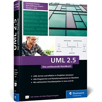 Abbildung von UML 2.5: Das umfassende Handbuch (Ausgabe 2021) inkl. DIN A2 Poster mit allen Diagrammtypen