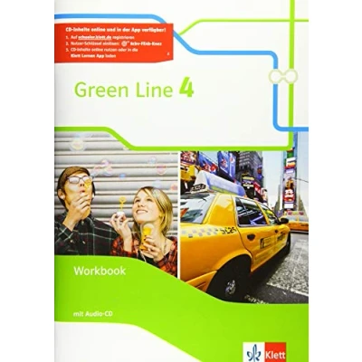 Abbildung von Green Line 4: Workbook mit Audios Klasse 8: nach Registrierung online auf der Klett Verlagshomepage oder in Lernen App nutzbar. (Green Line. Bundesausgabe ab 2014)
