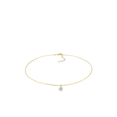 Abbildung von Elli Elegant Sparkle Halskette, Damen, Größe: 38, Gold