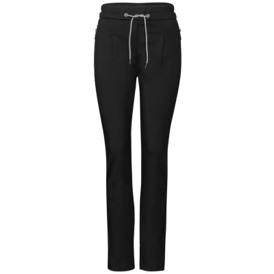 Abbildung von Cecil IM Casual FIT Jogginghose, Damen, Größe: XLx30, Schwarz