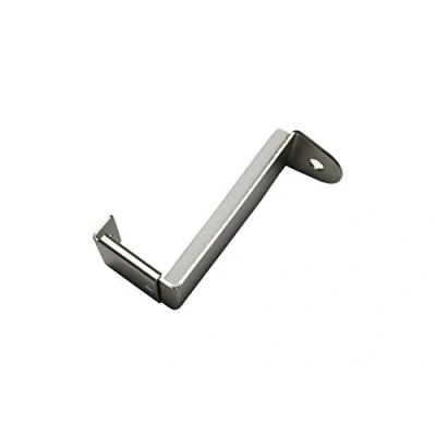 Abbildung von GARDINIA Adapter Für Spannvitragen, Spannstangen mit Ø 9 mm, Verstellbar von 20 28 2 Stück, Montage ohne Bohren auf dem Fensterflügel, Metall, Titan
