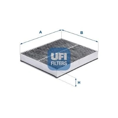 Abbildung von UFI 54.320.00 Innenraumfilter Aktivkohlefilter 230 201 34 INFINITI: Q50 Saloon, FX Off Road