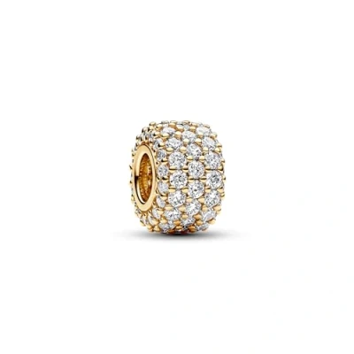 Abbildung von Pandora Moments Damen Charm Gold 762820C01