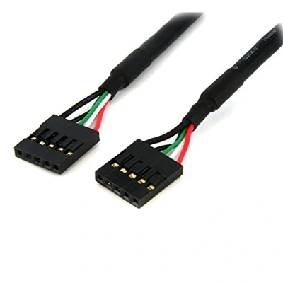 Abbildung von StarTech.com USB 2.0 Kabel Verlängerung intern 5 pol 1 x IDC (5 pin) Pfostenbuchse auf Kabellänge 60cm