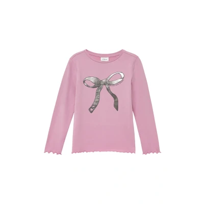 Abbildung von s.Oliver Junior Mädchen 2171381 T Shirt Langarm, 4189, 92 98 Grande Taille