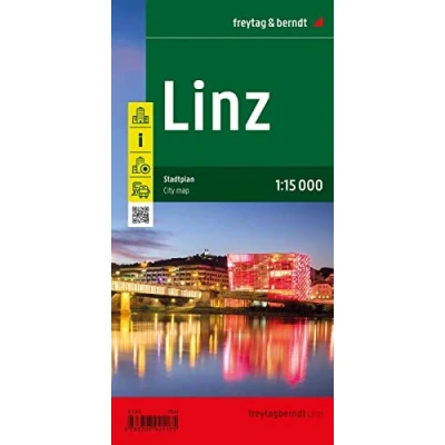 Abbildung von Linz, Stadtplan 1:15.000, freytag &amp; berndt (freytag Stadtpläne)