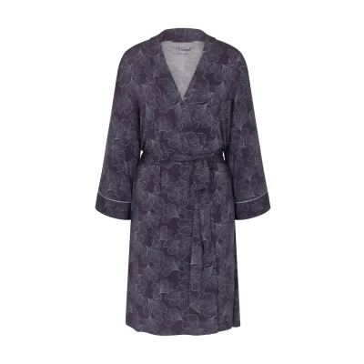 Abbildung von Triumph Morgenmantel »Aura Spotlight Robe 01«, weich, atmungsaktiv, knielang