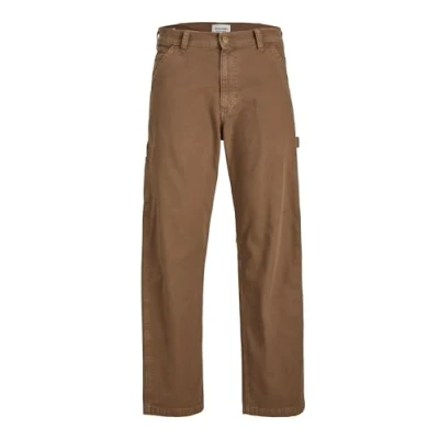 Abbildung von Jack &amp; Jones Jpsteddie Jjcarpenter NOOS Jeans Straight Leg, Herren, Größe: 34x32, Rubber