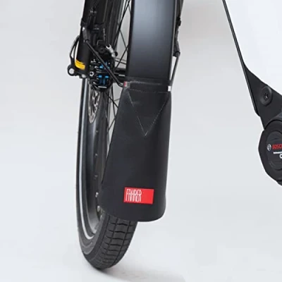 Abbildung von Fahrer Berlin Unisex Erwachsene Latz E Spritzlappen, Schwarz, 90 mm