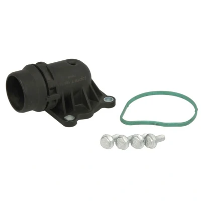 Abbildung von TOPRAN 503 138 Thermostatgehäuse mit Dichtung Schrauben BMW: 5 Touring, Saloon, 3 Touring