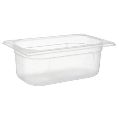 Abbildung von APS 82130 GN Behälter 1/4, 26,5 x 16,2 cm, 100 mm tief, 2,5 Liter, Skalierung, Polypropylen