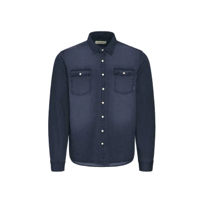 Abbildung von Blend Bhdargo Hemd, Herren, Größe: 3XL, Denim unwashed blue
