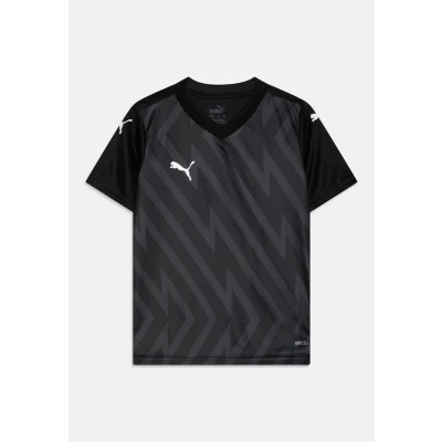 Abbildung von Puma Teamglory JR Unisex Sport Tshirt für Kinder, Größe: 140, Black/white/ebony