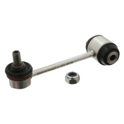 Abbildung von febi BILSTEIN 32759 Koppelstange Hinterachse links, rechts 123,5 M10 x 1,25 Plus mit selbstsichernder Mutter Stahl silber