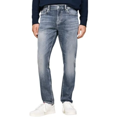 Abbildung von Tommy Jeans Austin SLIM Tapered Fit, Herren, Größe: 38x34, Denim dark