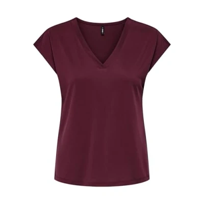 Abbildung von ONLY V Shirt »ONLFREE S/S MODAL NEC TOP BOX JRS NOOS«