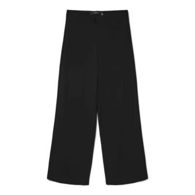 Abbildung von Vero Moda Vmberlin Zamira WIDE PANT Stoffhose, Damen, Größe: XSx30, Black