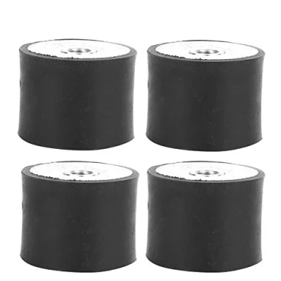 Abbildung von 4 STÜCKE ungiftig zylindrische Anti Vibrations Isolationshalterung, Gummilager Spulen Isolator Dämpfer(DD40*30 M10)