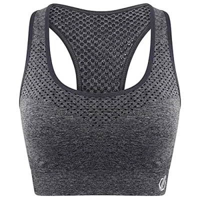 Abbildung von Dare 2b Damen Dont Sweat It Bra, Ebony/Ebony, L EU