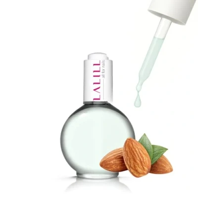 Abbildung von LALILL Nail Cuticle Oil 75ml Mandel Nagelpflegeöl Nagelöl Pflege für Nägel Nagelhaut SPA Maniküre Naildesign Hände Vegan Mit Pipette