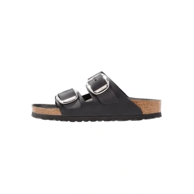 Abbildung von Birkenstock Arizona BIG Buckle Pantolette flach, Damen, Größe: 42, Black Schuhe