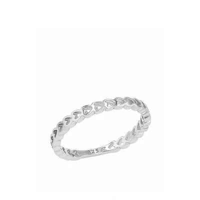 Abbildung von amor Hearts Ring, Damen, Größe: 52, Silber