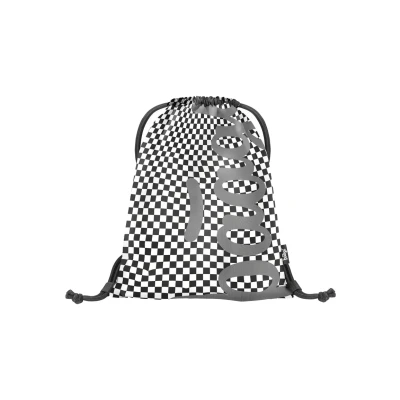Abbildung von Baagl Turnbeutel für Jungs und Mädchen Sportbeutel Junge, Kinder, Teenager Schule Sport Schuhbeutel, Sportsack mit Reflektiven Elementen (Skate Ska Pattern)
