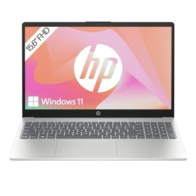Abbildung von HP Laptop 15,6&quot; FHD Display Intel Core i3 N305 8 GB DDR4 RAM 256 SSD UHD Graphics Windows 11 Home QWERTZ Natural Silver