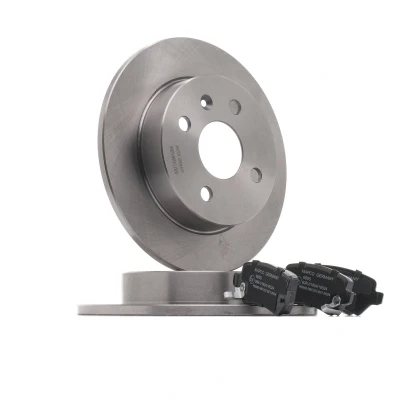 Abbildung von MAPCO 47691 Bremsscheiben und beläge Hinterachse voll OPEL: Astra H Caravan, GTC, Hatchback