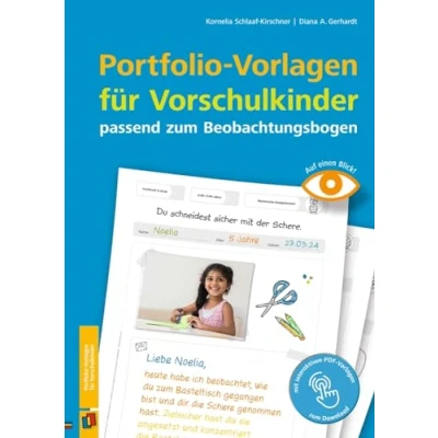Abbildung von Portfolio Vorlagen Für Vorschulkinder passend zum Beobachtungsbogen: Kita, Kindergarten und Vorschule (Auf einen Blick)