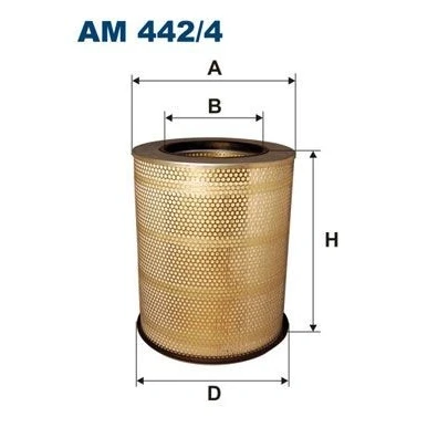 Abbildung von FILTRON AM 442/4 Luftfilter 411 331 Filtereinsatz