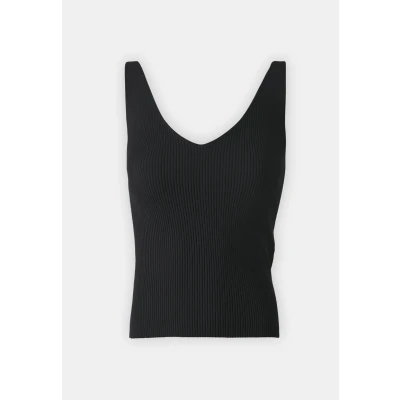 Abbildung von JDY Nanna S/L NOOS Top, Damen, Größe: Medium, Black