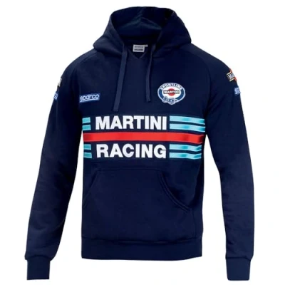 Abbildung von Sparco Martini Racing Sweatshirt, Marineblau, Standard, Unisex, Erwachsene, bunt, XX Large XXL
