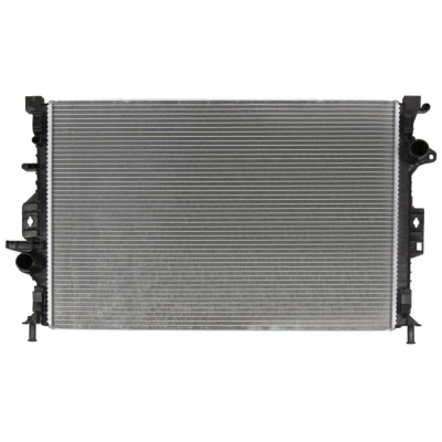 Abbildung von VALEO 735374 Kühler, Motorkühlung Aluminium 580 412 24 FORD: Galaxy Mk2 MPV, MONDEO 4 Stufenheck, FOCUS 3 Turnier, VOLVO: XC60 I