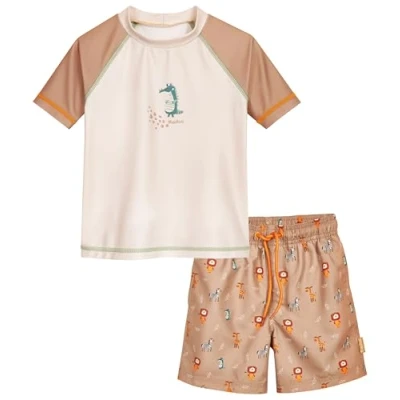 Abbildung von Playshoes Jungen Zweiteiler Rash Guard Set, Wildtiere, 86 92