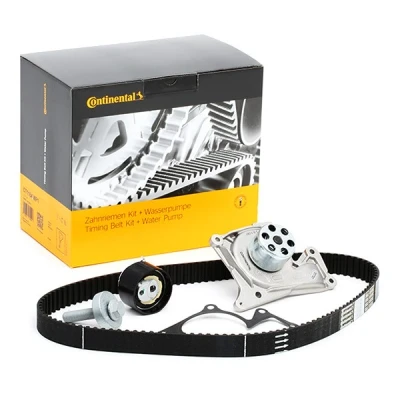 Abbildung von CONTITECH CT1184WP1 Wasserpumpe + Zahnriemensatz 119 RENAULT: Megane IV Saloon, 4, Scénic IV, MERCEDES BENZ: A Class, CLA Coupe