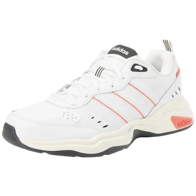 Abbildung von adidas Herren Strutter Shoes Gymnastik und Trainingsschuhe, Cloud White/Cloud White/Carbon, 37 1/3 EU
