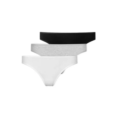 Abbildung von Snocks Tangas String, Damen, Größe: Small, Mix (weiß hellgrau schwarz)